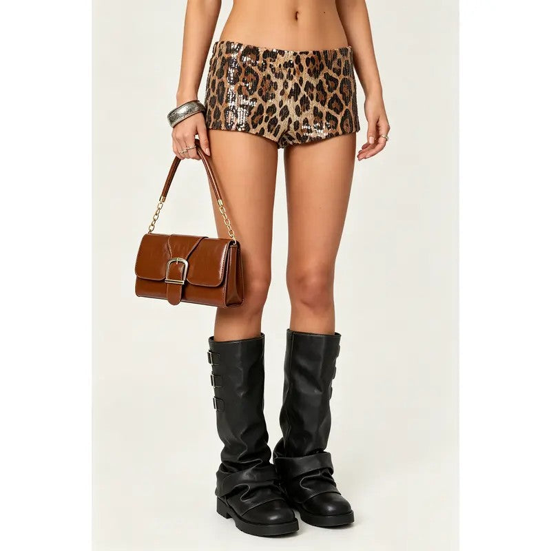 Buckle Chain Shoulder Bag