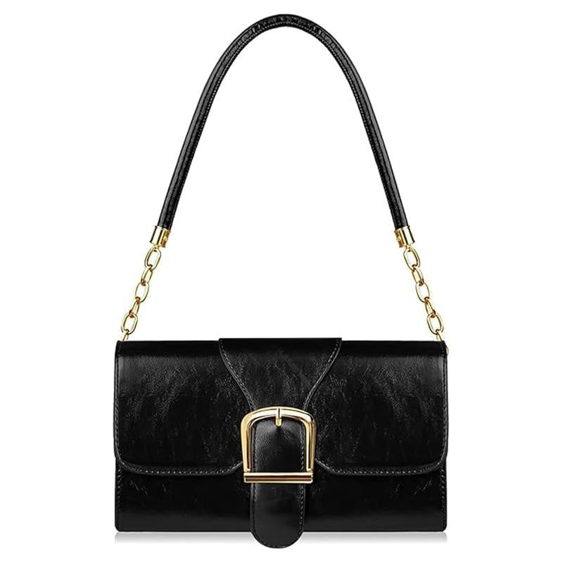 Buckle Chain Shoulder Bag