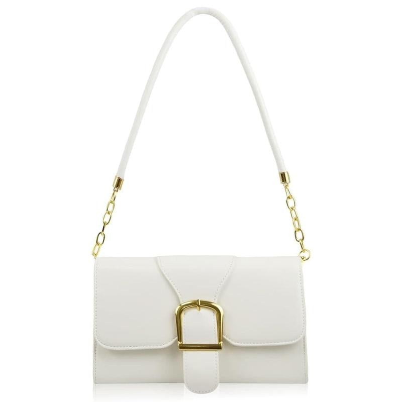 Buckle Chain Shoulder Bag