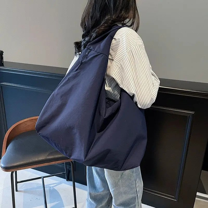 Brown Slouchy Tote Bag