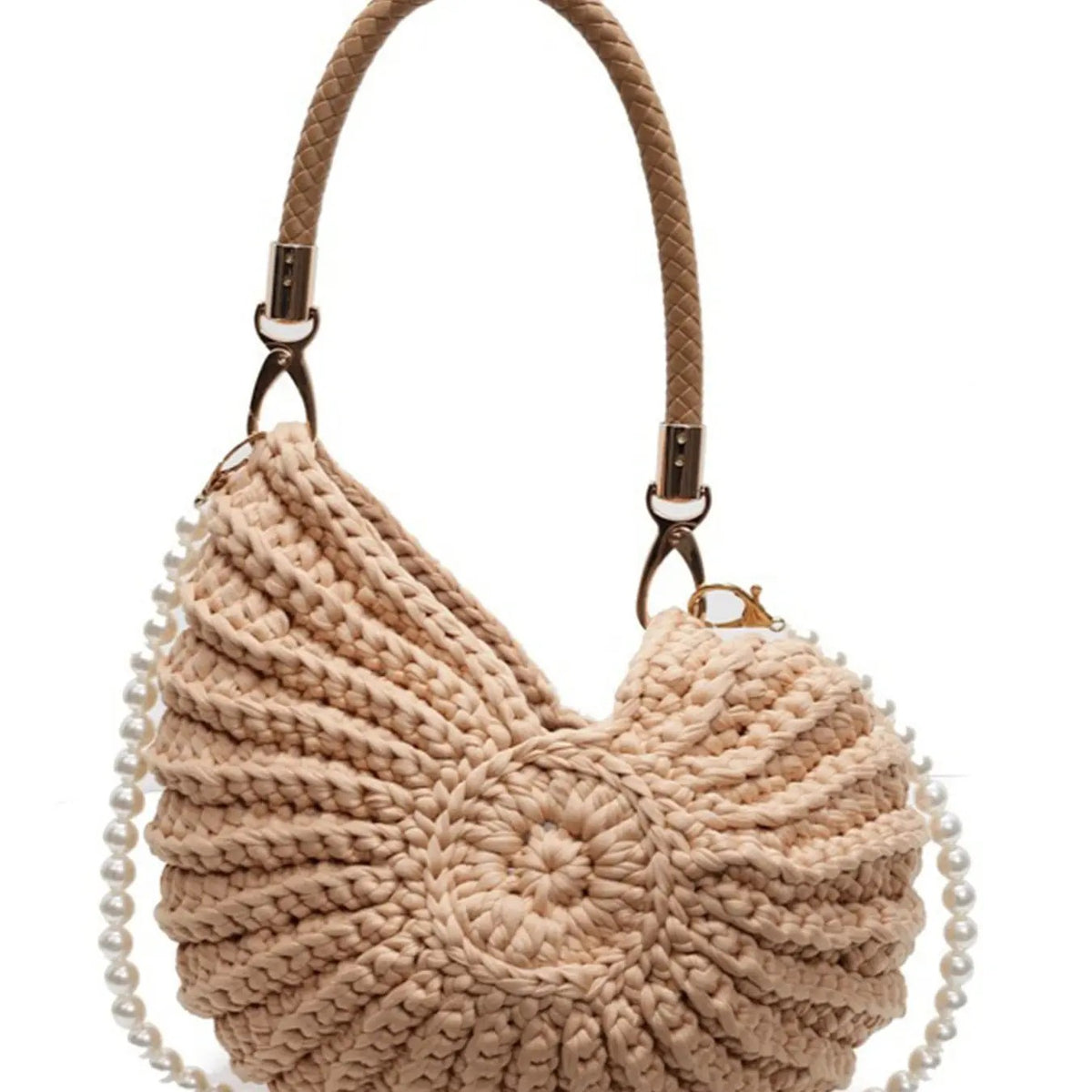 Crochet Shell Shoulder Bag