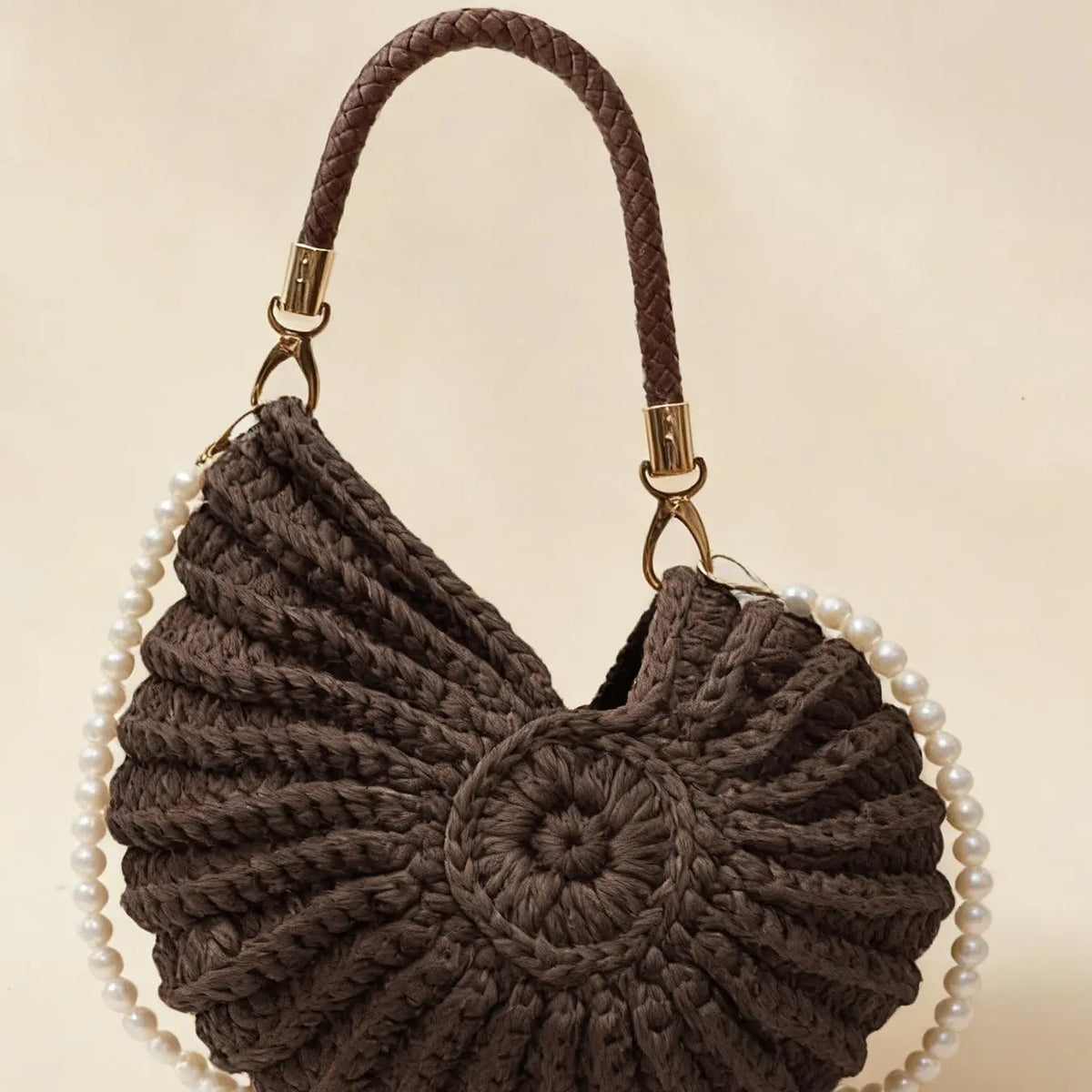 Crochet Shell Shoulder Bag