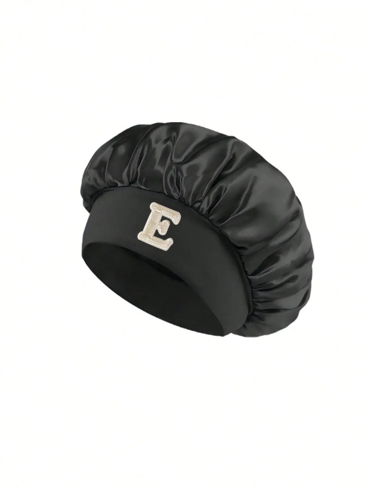 Baby Initial Satin Sleep Bonnet