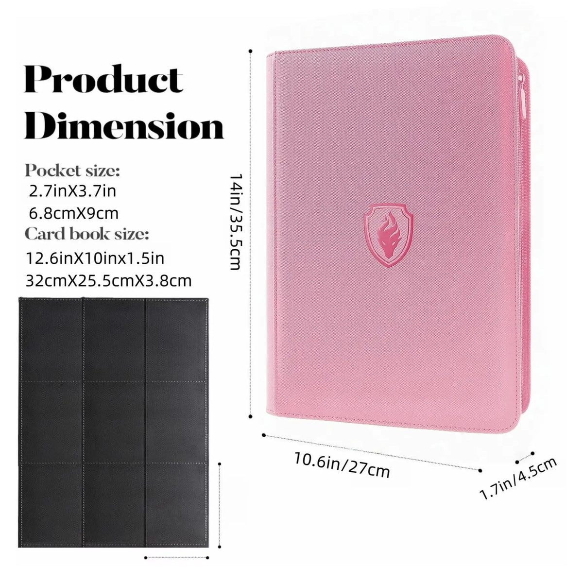 Shield Emblem Card Binder
