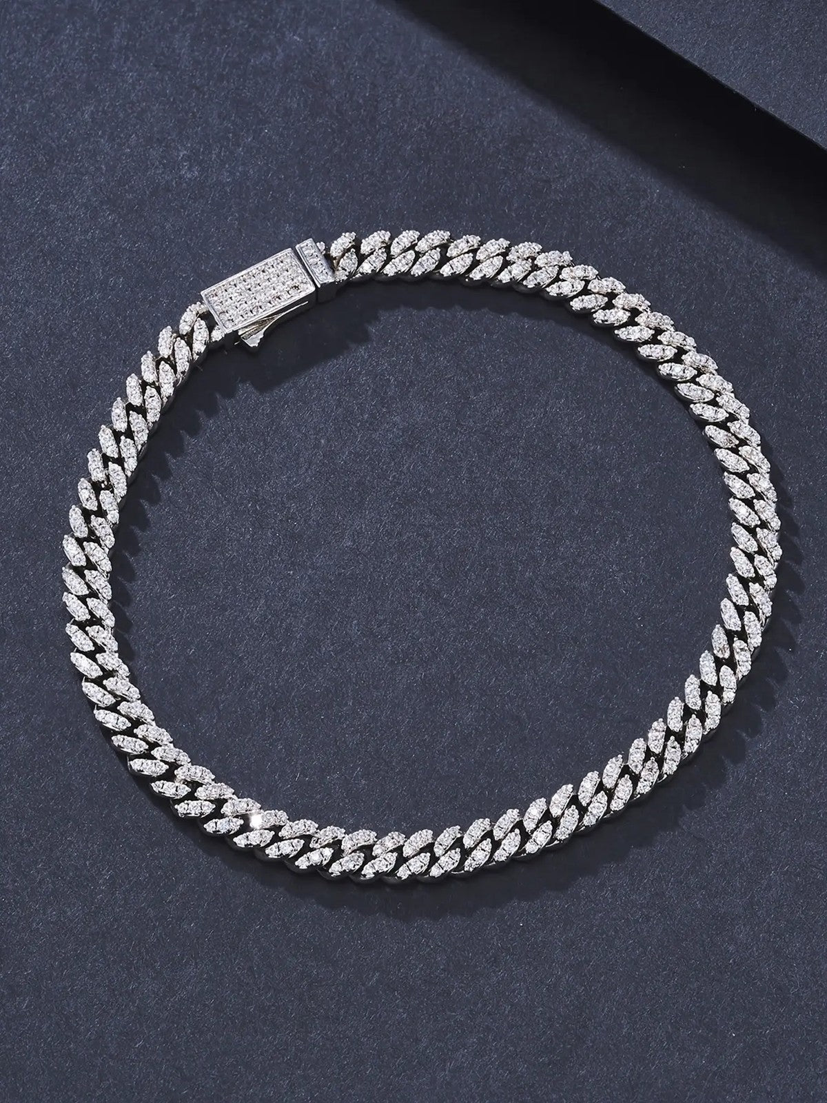 Pave Cuban Link Bracelet