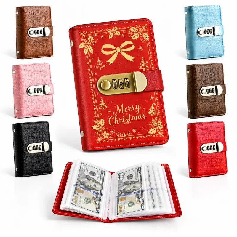 Geometric Pattern Lock Wallet