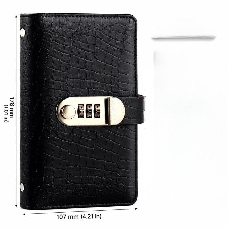 Geometric Pattern Lock Wallet