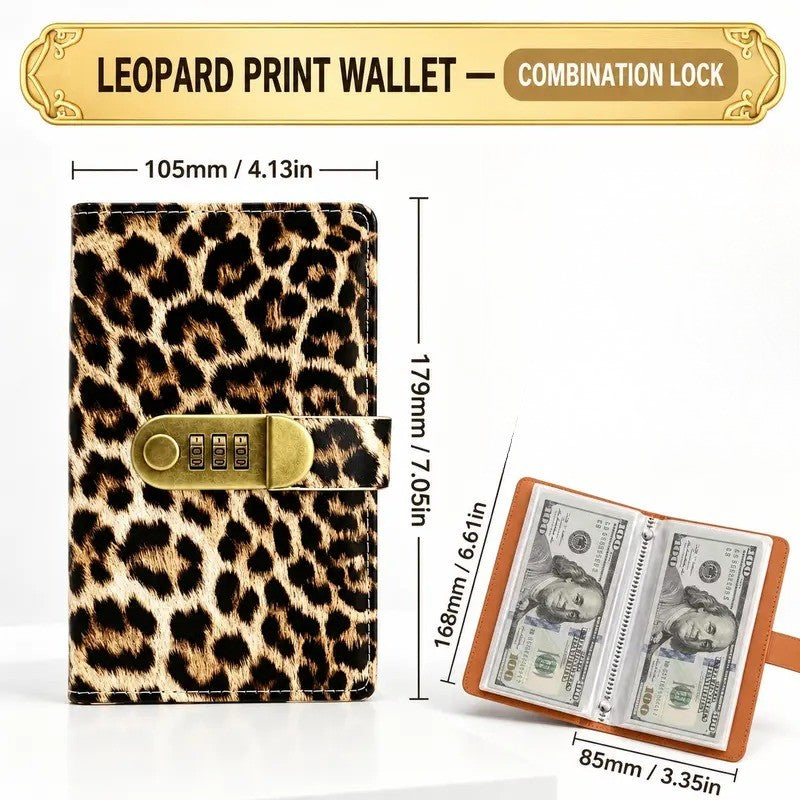 Geometric Pattern Lock Wallet