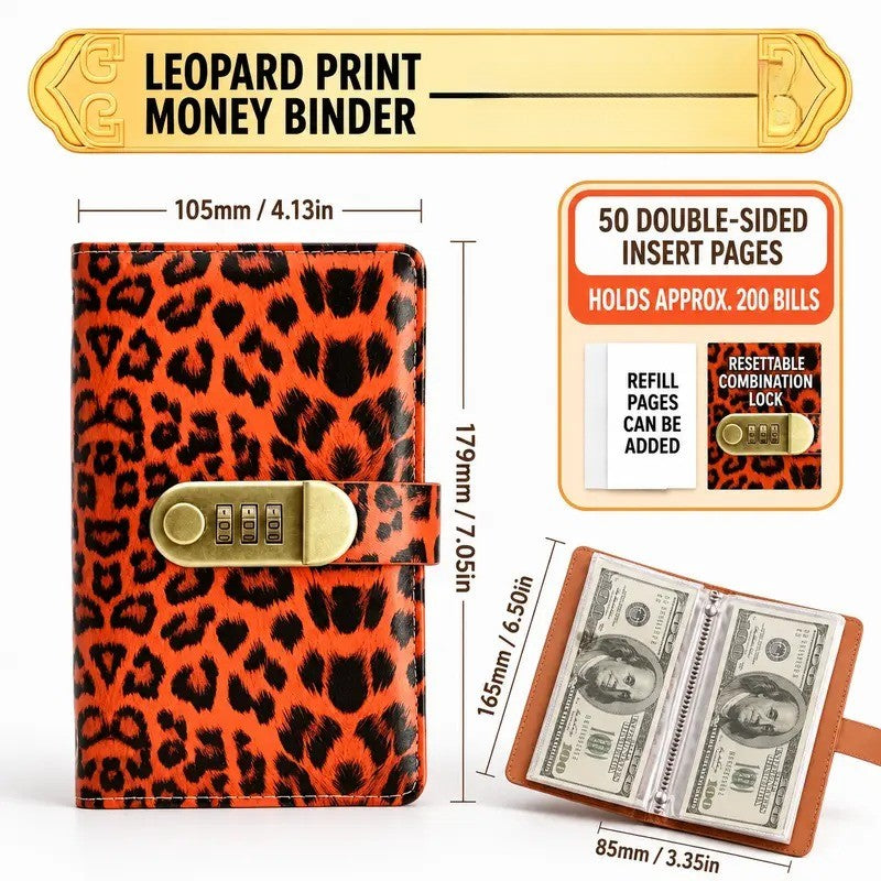 Geometric Pattern Lock Wallet