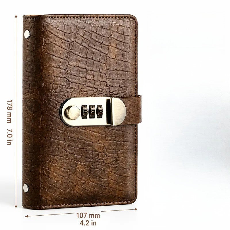Geometric Pattern Lock Wallet