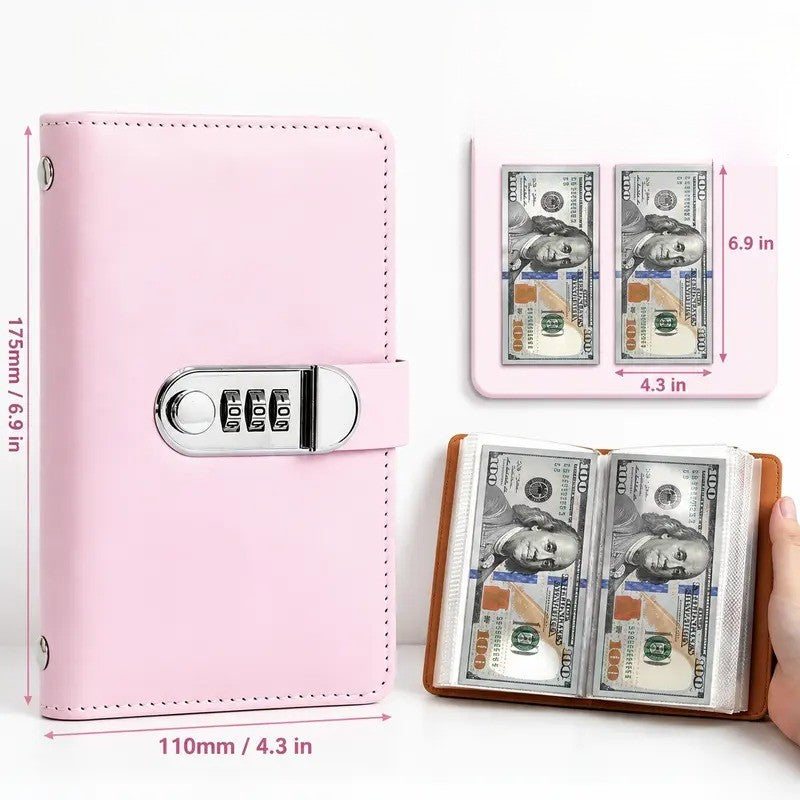 Geometric Pattern Lock Wallet