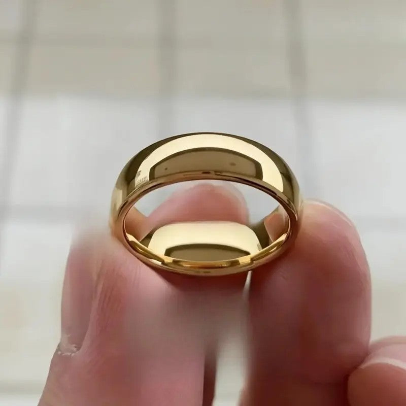 Polished Dome Band Ring