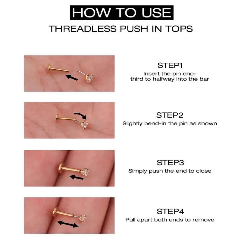 Crystal Star Flat Back Stud