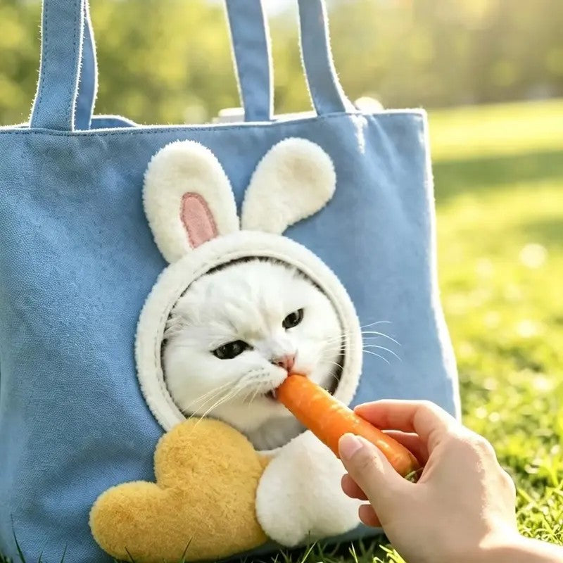 Plush Dinosaur Pet Tote Bag