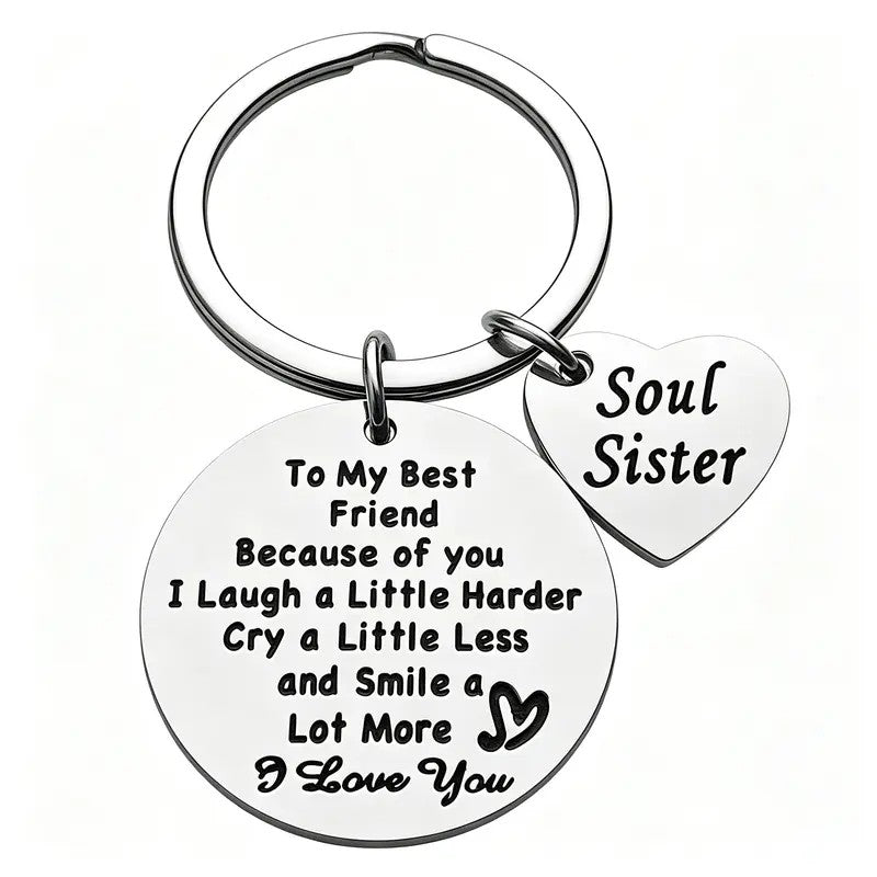 Soul Sister Keychain Set