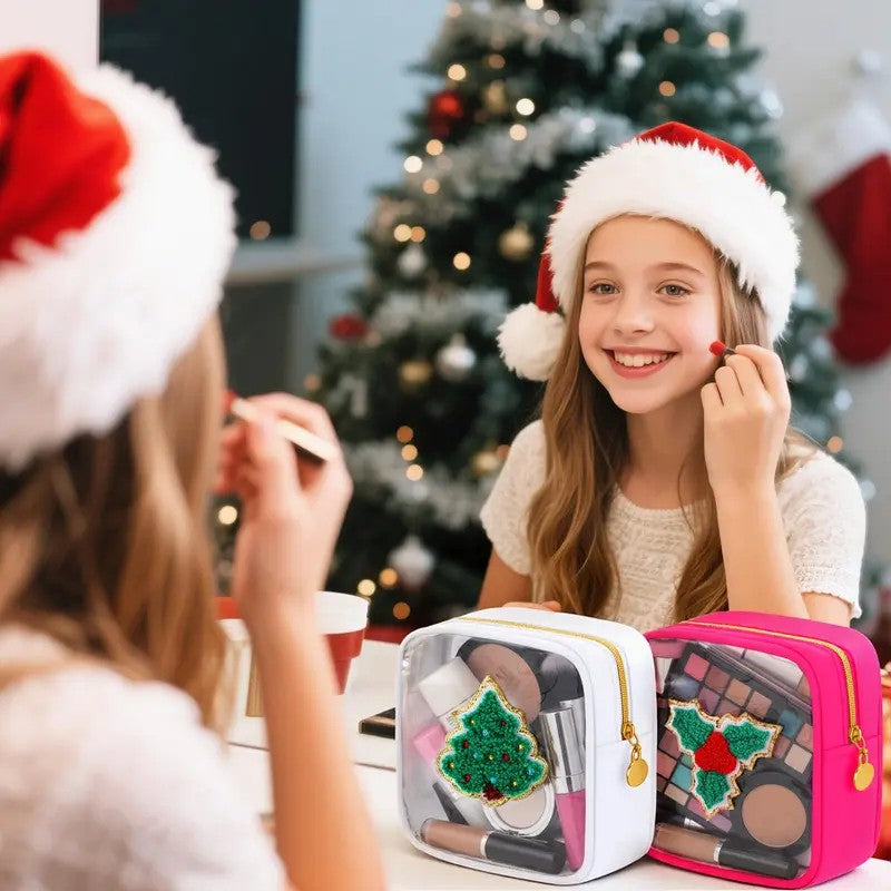 Christmas Motif Mini Pouch Set