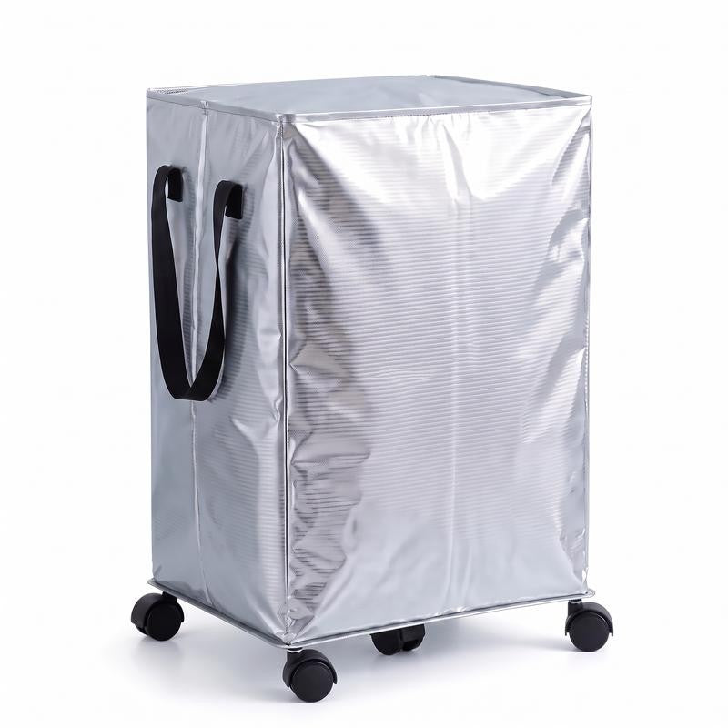 Silver Rolling Storage Bag
