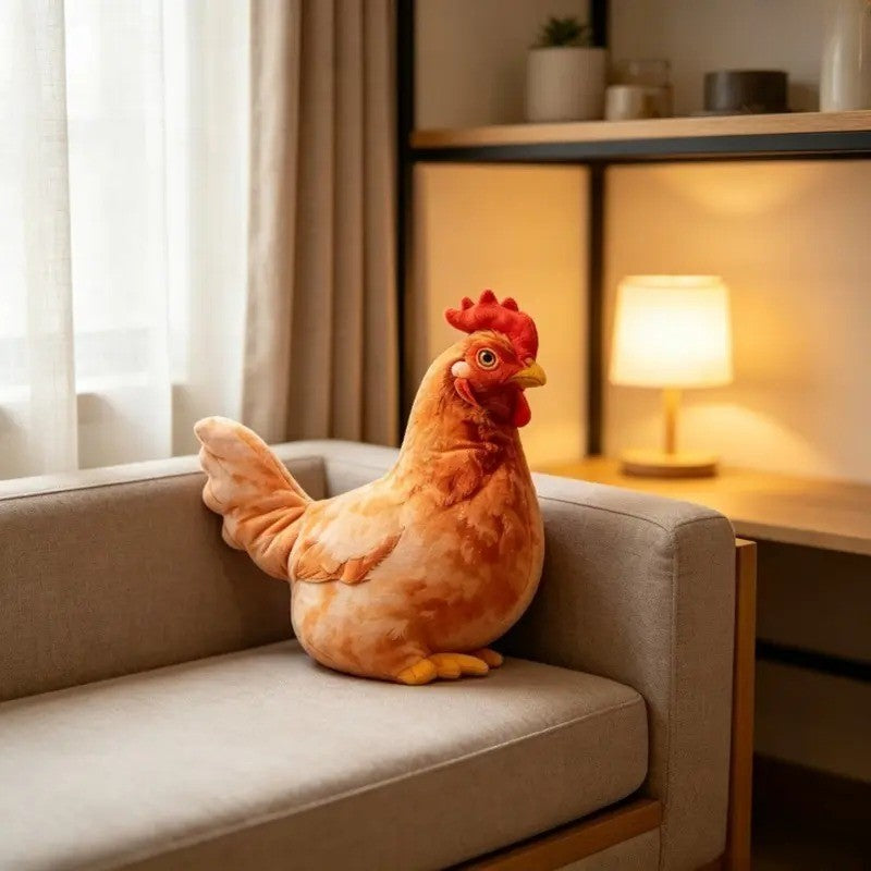 Hen Plush Pillow