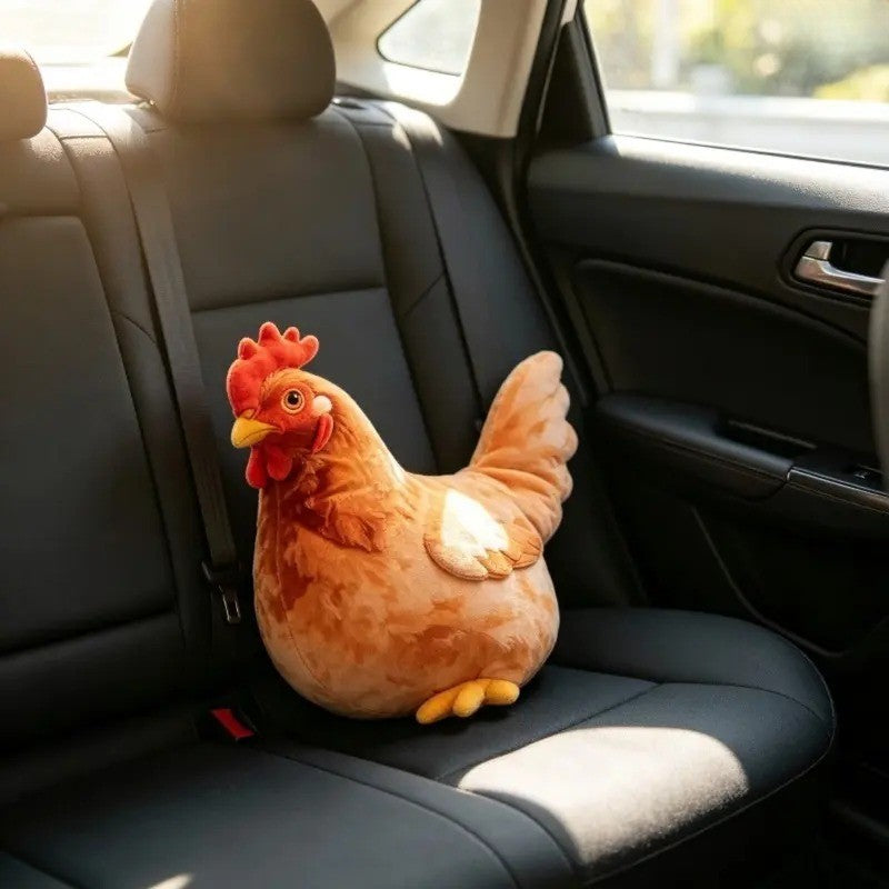 Hen Plush Pillow