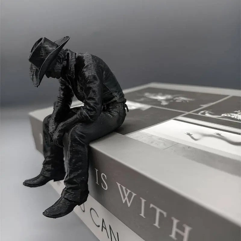 Cowboy Figurine Ornament