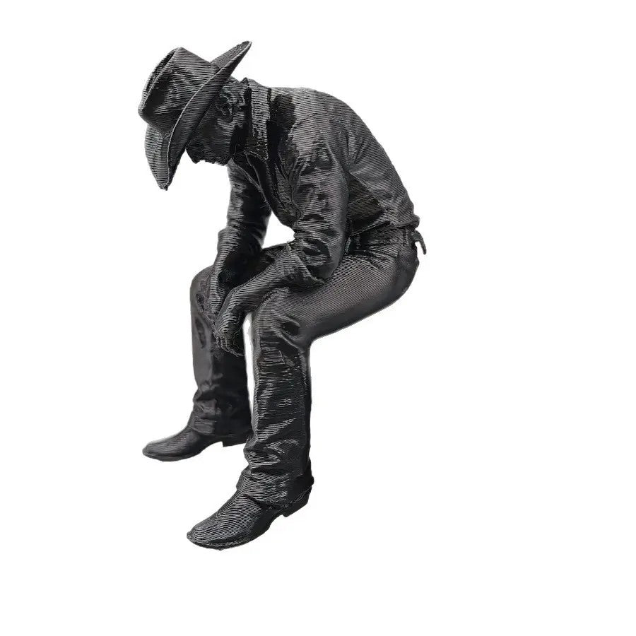 Cowboy Figurine Ornament