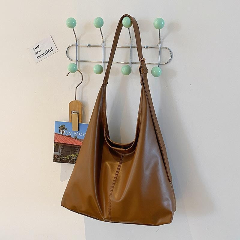 Soft Leather Hobo Bag