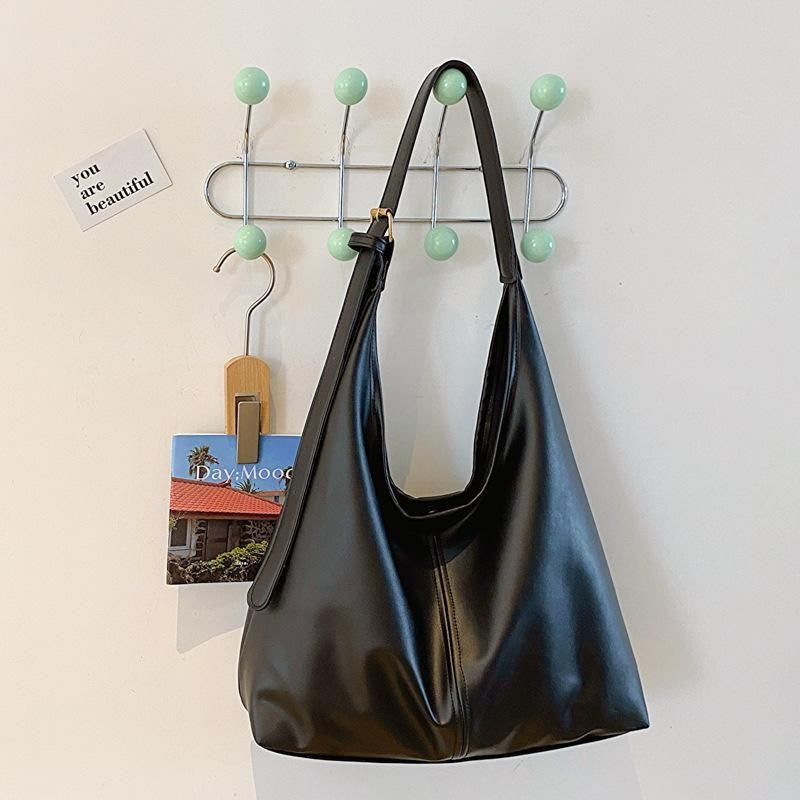 Soft Leather Hobo Bag