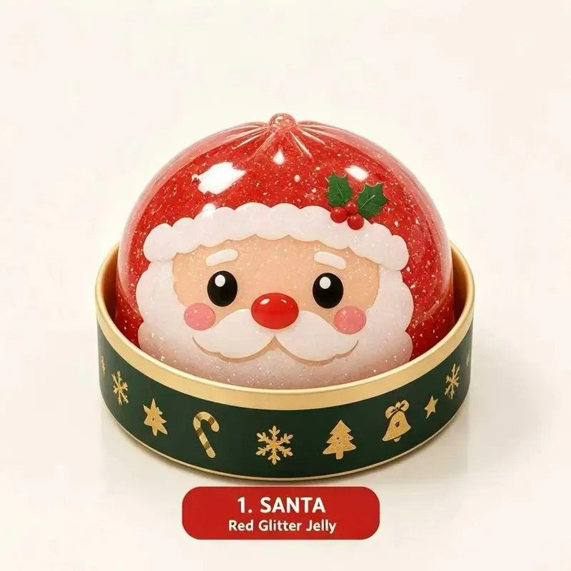Festive Glitter Squishy Set