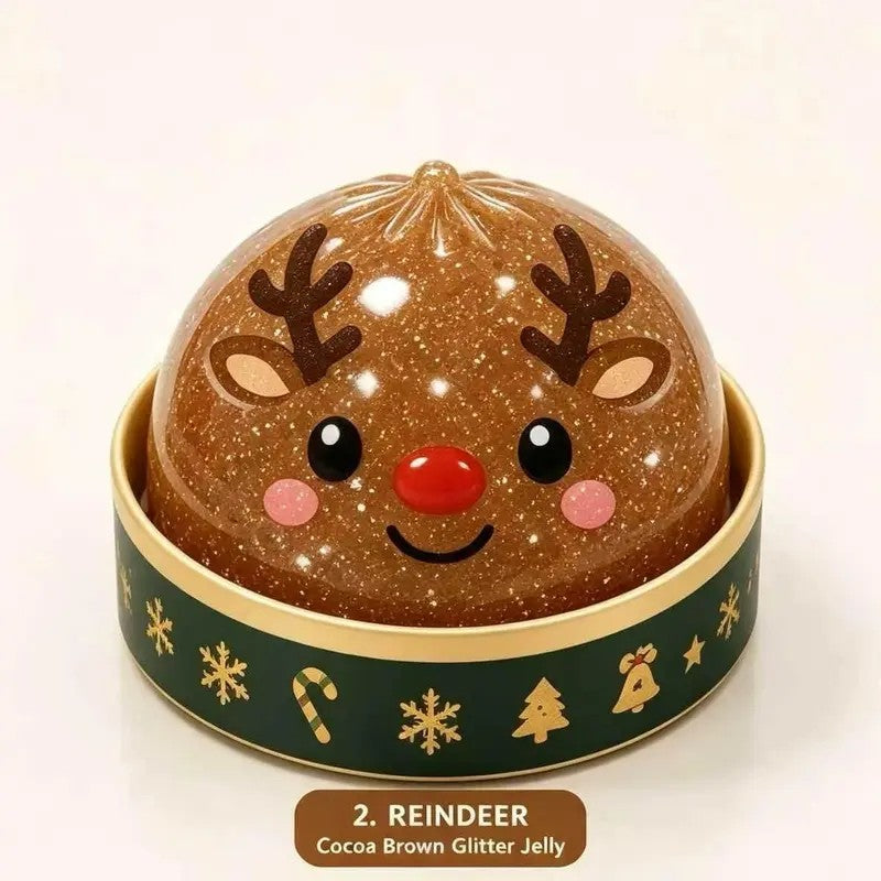 Festive Glitter Squishy Set