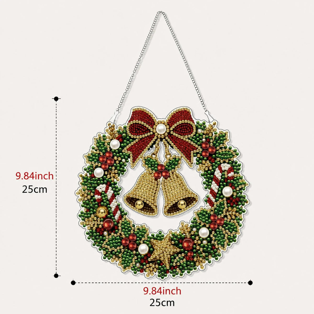 Snowman Christmas Diamond Art Ornament