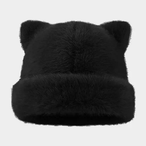 Leopard Cat Ear Beanie