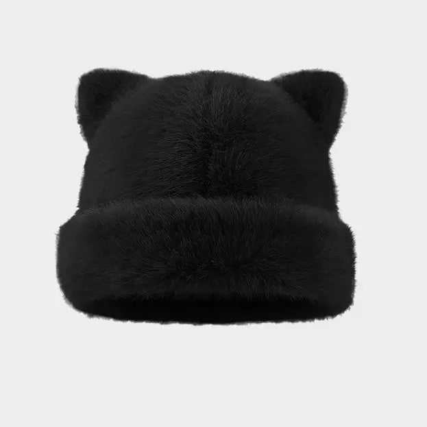 Leopard Cat Ear Beanie