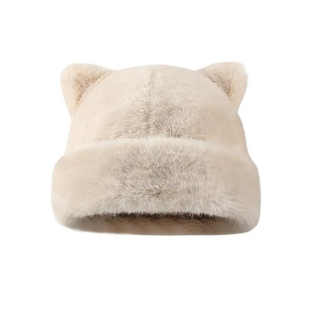 Leopard Cat Ear Beanie