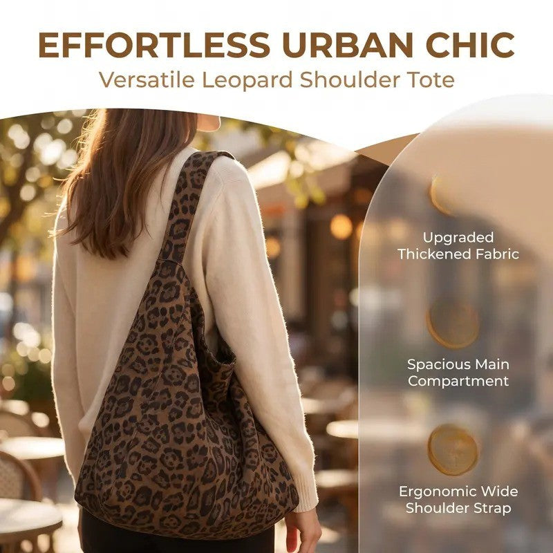 Leopard Print Shoulder Bag