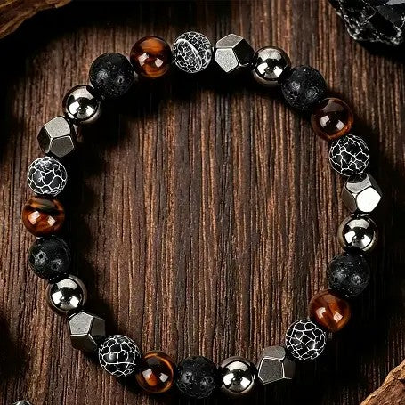 Earth Tone Beaded Bracelet