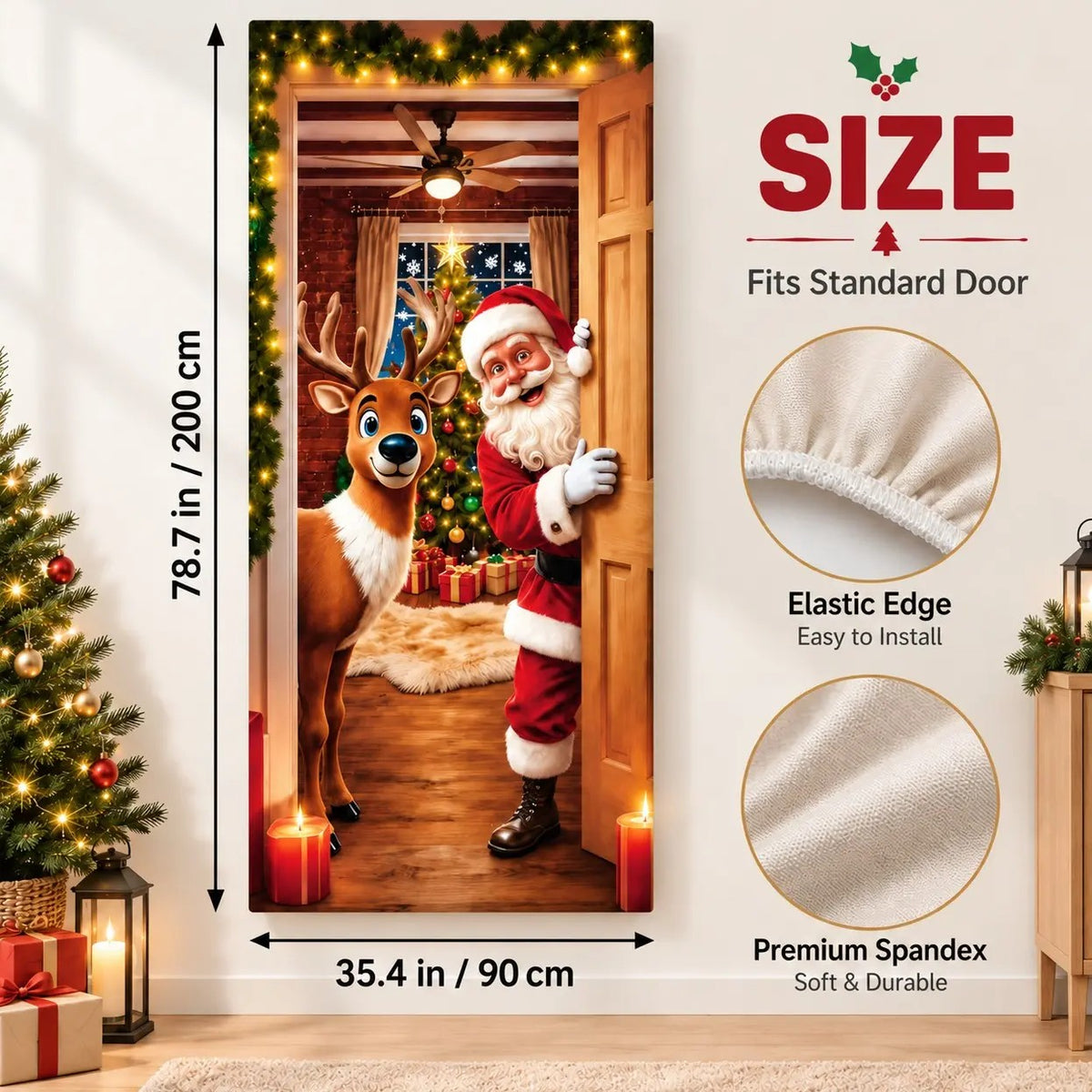 Christmas Door Cover