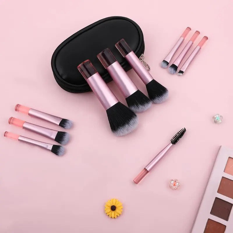 Travel Makeup Brush Set
