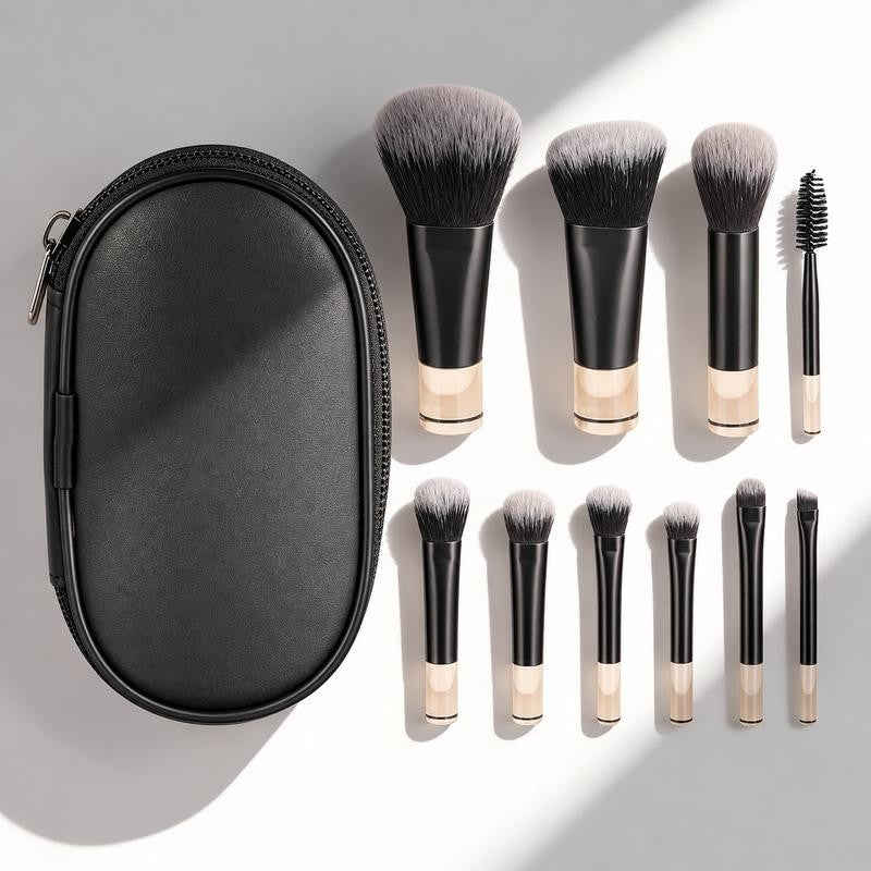 Travel Makeup Brush Set