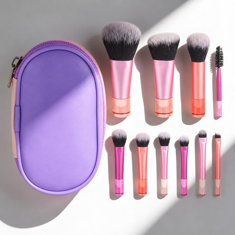 Travel Makeup Brush Set