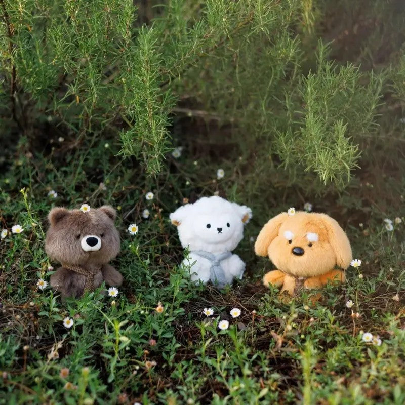 6 Piece Woodland Animal Plush Set
