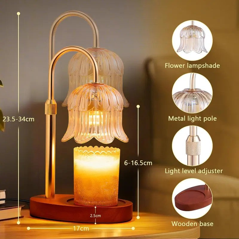 Bell Shade Candle Warmer Lamp