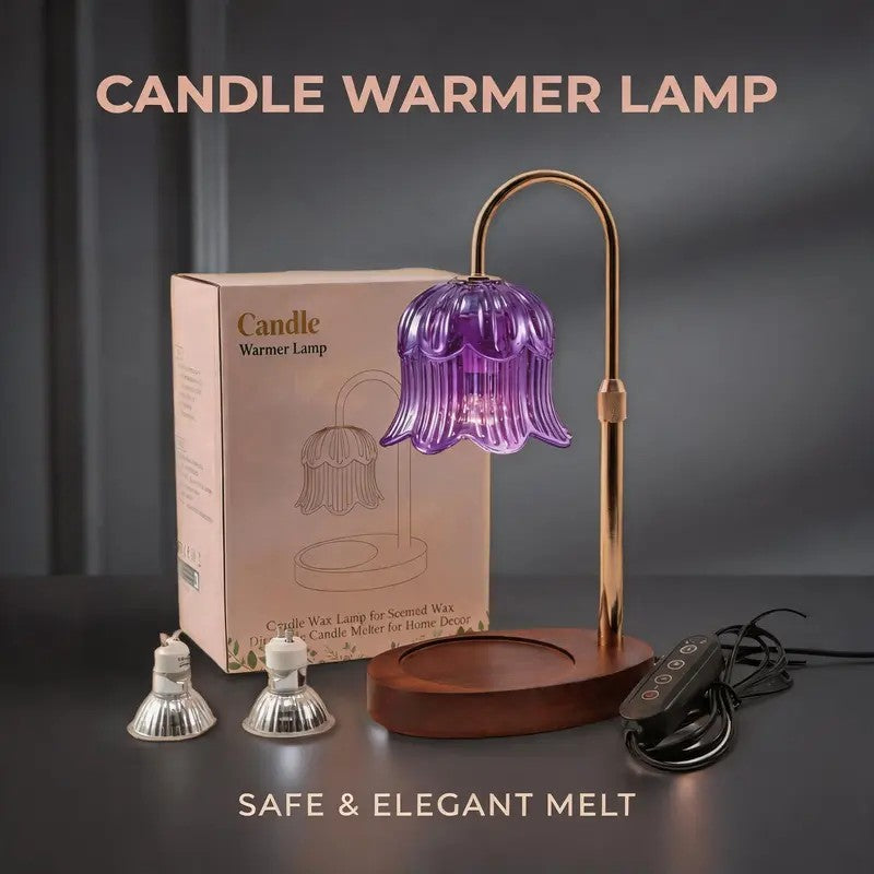 Bell Shade Candle Warmer Lamp