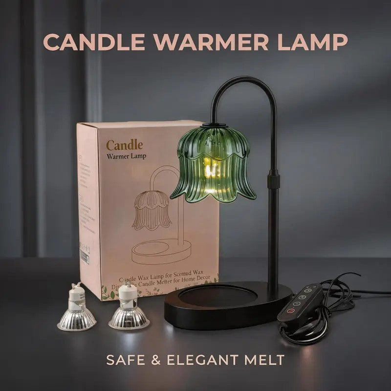 Bell Shade Candle Warmer Lamp