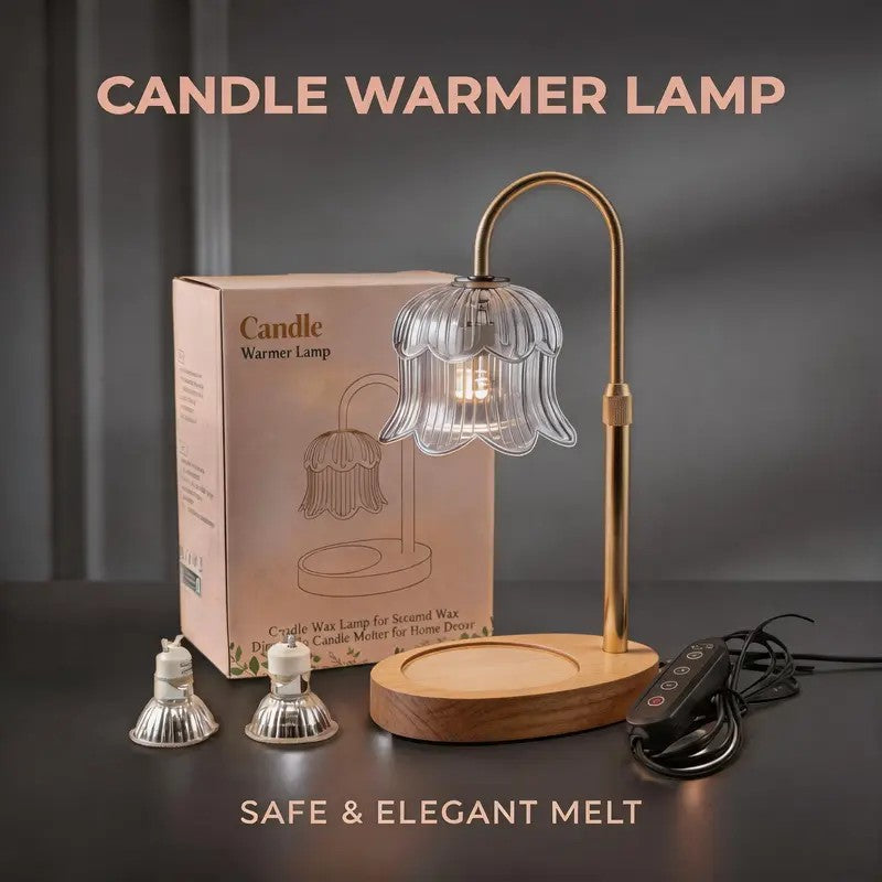 Bell Shade Candle Warmer Lamp