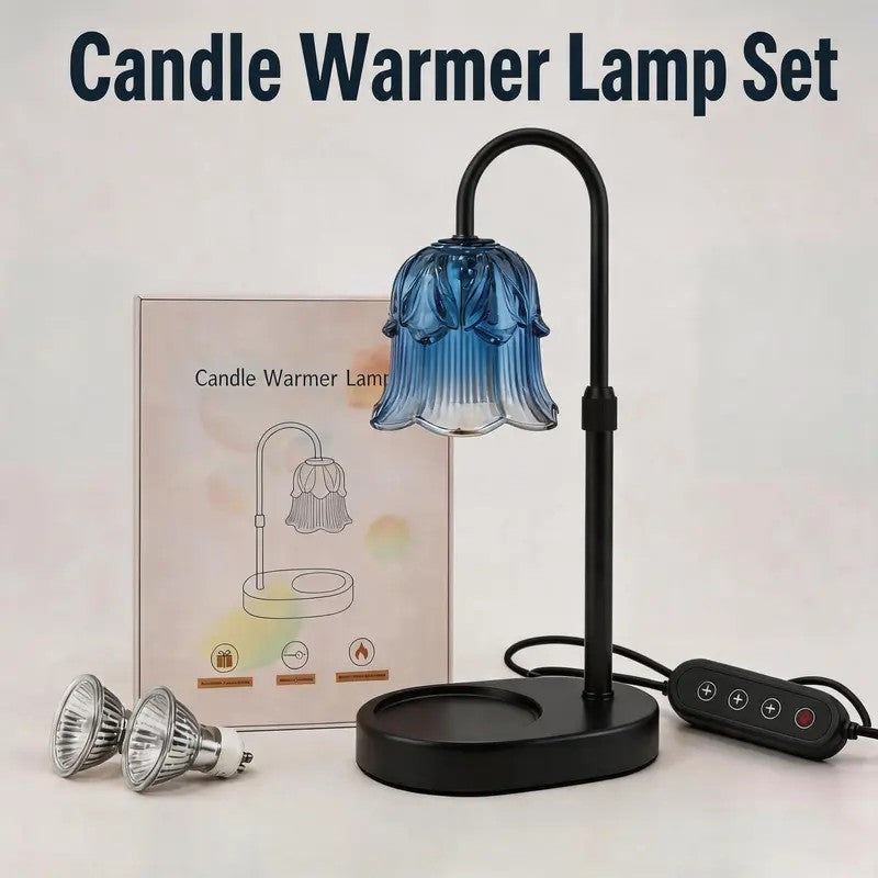 Bell Shade Candle Warmer Lamp