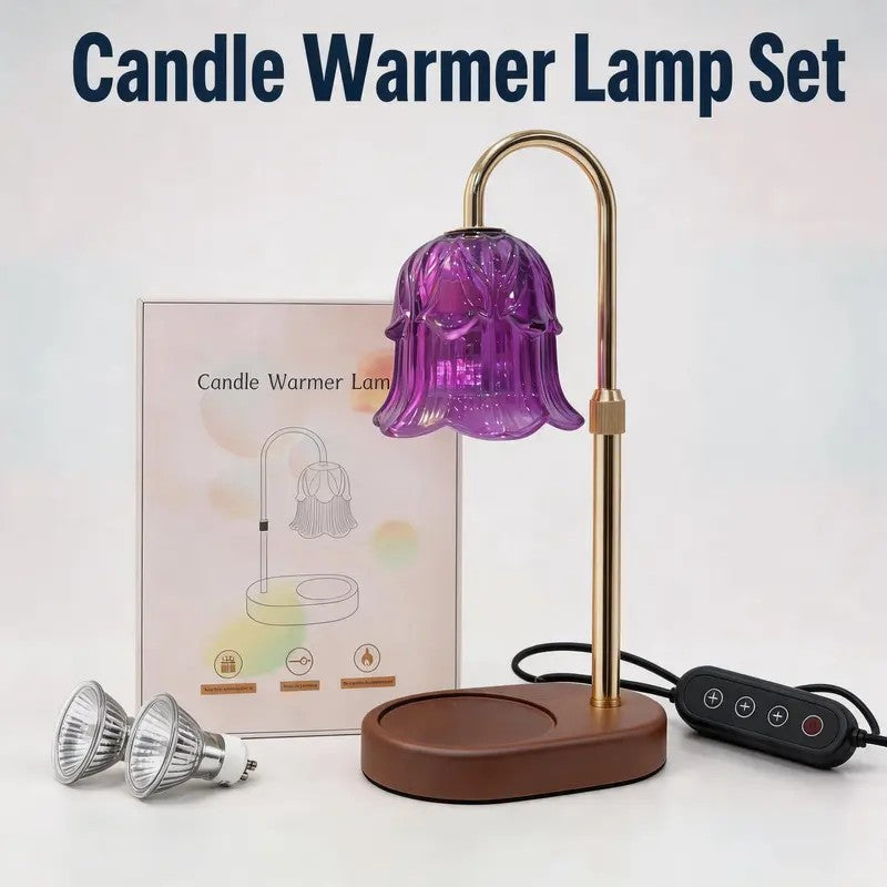 Bell Shade Candle Warmer Lamp