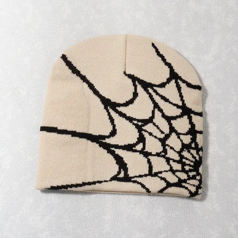 Spider Web Knit Beanie