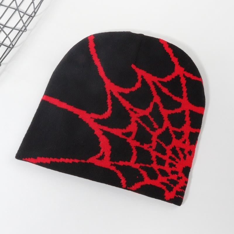 Spider Web Knit Beanie