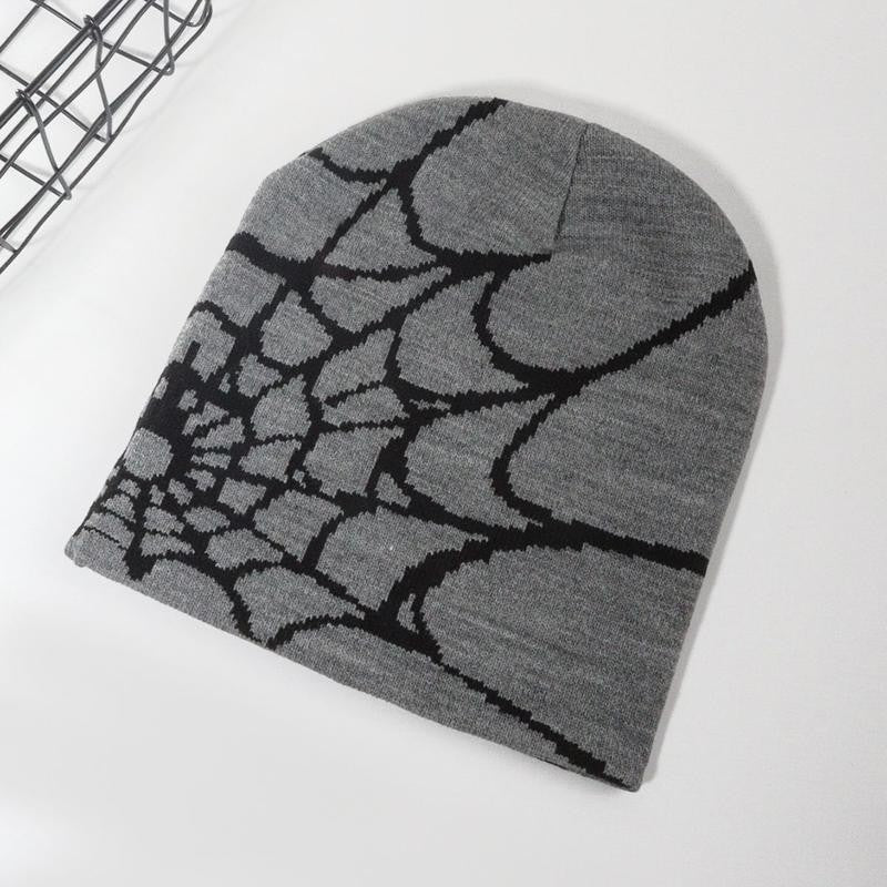 Spider Web Knit Beanie