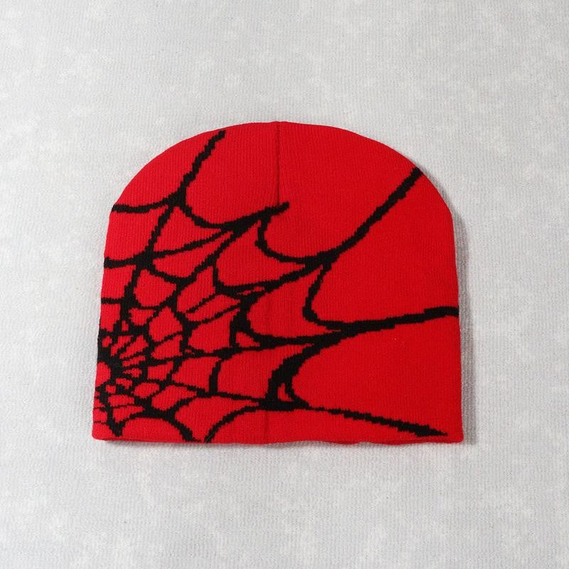 Spider Web Knit Beanie